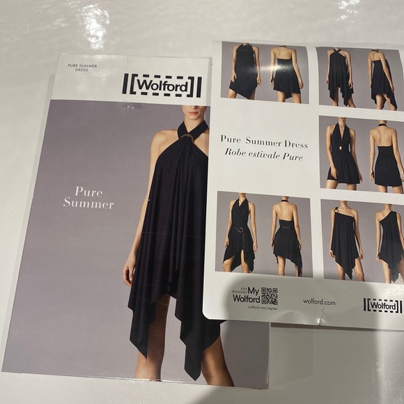 Wolford Pure Summer Dress - White Colour - Picture 1 of 4